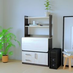 Компьютерный стол СП-1 (Венге/Дуб молочный) в Миассе - miass.mebel24.online | фото 4