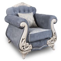 Комплект мягкой мебели Афина (серый глянец) в Миассе - miass.mebel24.online | фото 2