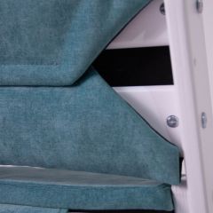 Комплект растущий стул и подушки Конёк Горбунёк Комфорт  (Бело-зеленый, Волна) в Миассе - miass.mebel24.online | фото 3