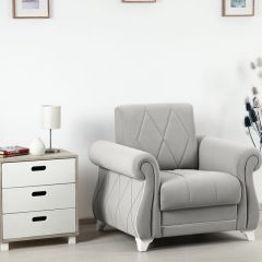 Комплект Роуз ТД 414 диван-кровать + кресло + комплект подушек в Миассе - miass.mebel24.online | фото 2