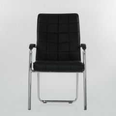 Кресло Barneo K-14 для посетителей и переговорных (черный) в Миассе - miass.mebel24.online | фото 2