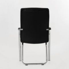 Кресло Barneo K-15 для посетителей и переговорных (черный) в Миассе - miass.mebel24.online | фото 3