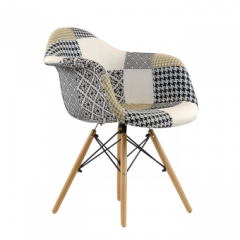 Кресло Barneo N-14 Patchwork трехцветный в Миассе - miass.mebel24.online | фото 1
