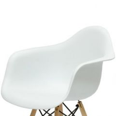 Кресло Barneo N-14 WoodMold белый в Миассе - miass.mebel24.online | фото 3