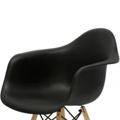 Кресло Barneo N-14 WoodMold черный в Миассе - miass.mebel24.online | фото 2