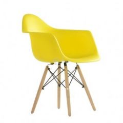 Кресло Barneo N-14 WoodMold желтый в Миассе - miass.mebel24.online | фото