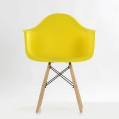 Кресло Barneo N-14 WoodMold желтый в Миассе - miass.mebel24.online | фото 2