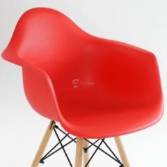 Кресло Barneo N-14 WoodMold красный в Миассе - miass.mebel24.online | фото 4