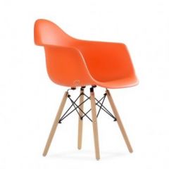 Кресло Barneo N-14 WoodMold оранжевый в Миассе - miass.mebel24.online | фото