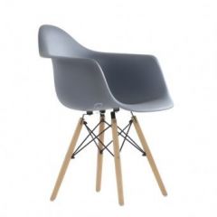 Кресло Barneo N-14 WoodMold серый в Миассе - miass.mebel24.online | фото