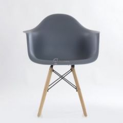 Кресло Barneo N-14 WoodMold серый в Миассе - miass.mebel24.online | фото 2