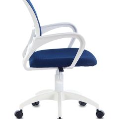 Кресло BRABIX "Fly MG-396W" (белый/темно-синее) 532399 в Миассе - miass.mebel24.online | фото 3
