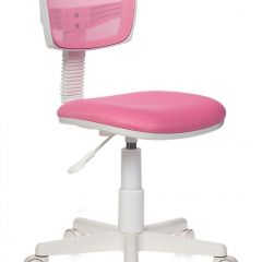 Кресло детское Бюрократ CH-W299/PK/TW-13A розовый в Миассе - miass.mebel24.online | фото 1