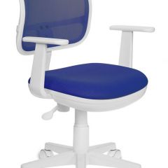 Кресло детское Бюрократ CH-W797/BL/TW-10 синий в Миассе - miass.mebel24.online | фото