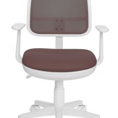 Кресло детское Бюрократ CH-W797/BR/TW-14C коричневый в Миассе - miass.mebel24.online | фото 4