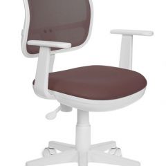 Кресло детское Бюрократ CH-W797/BR/TW-14C коричневый в Миассе - miass.mebel24.online | фото 1