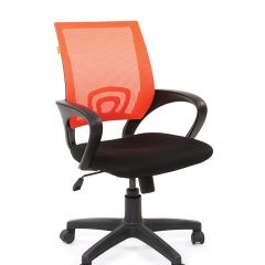 Кресло для оператора CHAIRMAN 696 black (ткань TW-11/сетка TW-66) в Миассе - miass.mebel24.online | фото