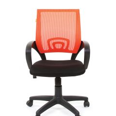 Кресло для оператора CHAIRMAN 696 black (ткань TW-11/сетка TW-66) в Миассе - miass.mebel24.online | фото 2