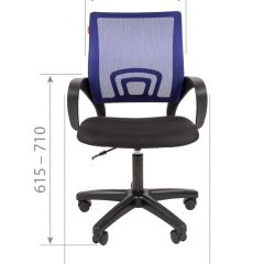 Кресло для оператора CHAIRMAN 696  LT (ткань стандарт 15-21/сетка TW-69) в Миассе - miass.mebel24.online | фото 4