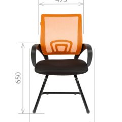 Кресло для оператора CHAIRMAN 696 V (ткань TW-11/сетка TW-01) в Миассе - miass.mebel24.online | фото 5