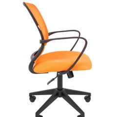 Кресло для оператора CHAIRMAN 698 (ткань/сетка TW - оранжевый) в Миассе - miass.mebel24.online | фото 5