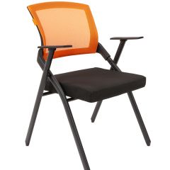 Кресло для посетителей CHAIRMAN NEXX (ткань стандарт черный/сетка DW-66) в Миассе - miass.mebel24.online | фото