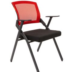 Кресло для посетителей CHAIRMAN NEXX (ткань стандарт черный/сетка DW-69) в Миассе - miass.mebel24.online | фото