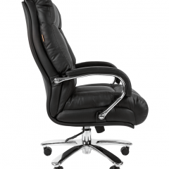Кресло для руководителя CHAIRMAN  405 (ЭКО) Черное в Миассе - miass.mebel24.online | фото 3