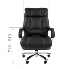 Кресло для руководителя CHAIRMAN  405 (ЭКО) Черное в Миассе - miass.mebel24.online | фото 4