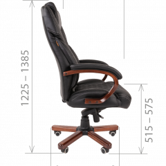 Кресло для руководителя CHAIRMAN 406 N (Экокожа) в Миассе - miass.mebel24.online | фото 4