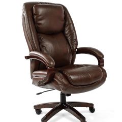 Кресло для руководителя CHAIRMAN  408 (Натуральная кожа) в Миассе - miass.mebel24.online | фото 4