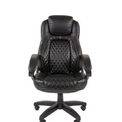 Кресло для руководителя  CHAIRMAN 432 (Экокожа черная) в Миассе - miass.mebel24.online | фото 2