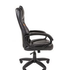 Кресло для руководителя  CHAIRMAN 432 (Экокожа черная) в Миассе - miass.mebel24.online | фото 3