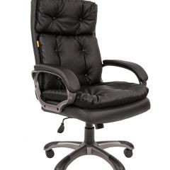 Кресло для руководителя  CHAIRMAN 442 (экокожа черная) в Миассе - miass.mebel24.online | фото 2