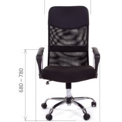 Кресло для руководителя CHAIRMAN 610 N (15-21 черный/сетка черный) в Миассе - miass.mebel24.online | фото 4