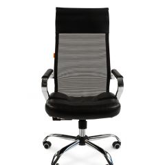 Кресло для руководителя CHAIRMAN 700 (Сетка) Черное в Миассе - miass.mebel24.online | фото 2