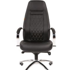 Кресло для руководителя CHAIRMAN 950 (Экокожа) Черное в Миассе - miass.mebel24.online | фото 2