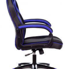 Кресло игровое Бюрократ VIKING 2 AERO BLUE черный/синий в Миассе - miass.mebel24.online | фото 3