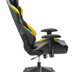 Кресло игровое Бюрократ VIKING 5 AERO YELLOW черный/желтый в Миассе - miass.mebel24.online | фото 2