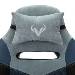 Кресло игровое Бюрократ VIKING 6 KNIGHT BL FABRIC синий в Миассе - miass.mebel24.online | фото 7