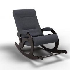 Кресло-качалка Тироль 12-Т-ГР (тканьвенге) ГРАФИТ в Миассе - miass.mebel24.online | фото 1