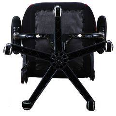 Кресло компьютерное BRABIX GT Racer GM-101 + подушка (ткань) черное/красное (531820) в Миассе - miass.mebel24.online | фото 9