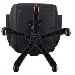 Кресло компьютерное BRABIX Nitro GM-001 (ткань/экокожа) черное, вставки красные (531816) в Миассе - miass.mebel24.online | фото