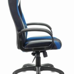 Кресло компьютерное BRABIX PREMIUM "Rapid GM-102" (экокожа/ткань, черное/синее) 532106 в Миассе - miass.mebel24.online | фото 3