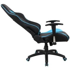 Кресло компьютерное BRABIX "GT Master GM-110" (черное/голубое) 531928 в Миассе - miass.mebel24.online | фото 5