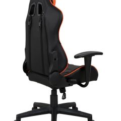 Кресло компьютерное BRABIX "GT Racer GM-100" (черное/оранжевое) 531925 в Миассе - miass.mebel24.online | фото 5