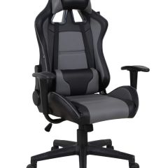 Кресло компьютерное BRABIX "GT Racer GM-100" (черное/серое) 531926 в Миассе - miass.mebel24.online | фото 1