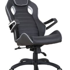 Кресло компьютерное BRABIX "Techno Pro GM-003" (черное/серое, вставки серые) 531814 в Миассе - miass.mebel24.online | фото 3