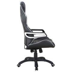 Кресло компьютерное BRABIX Techno Pro GM-003 (экокожа черное/серое, вставки серые) 531814 в Миассе - miass.mebel24.online | фото 3