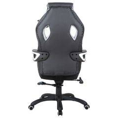Кресло компьютерное BRABIX Techno Pro GM-003 (экокожа черное/серое, вставки серые) 531814 в Миассе - miass.mebel24.online | фото 8
